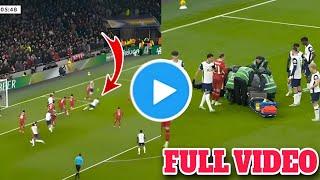 Rodrigo Bentancur Injury vs Livepool, Tottenham Hotspur vs Liverpool Highlights, Carabao Cup 2024