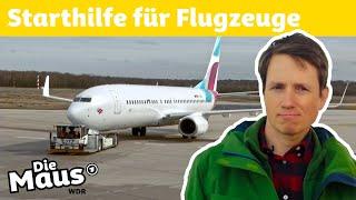 Wie kommt das Flugzeug auf die Startbahn? | DieMaus | WDR