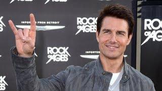 Tom Cruise Talks Katie Holmes at the Rock of Ages London Premiere