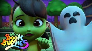 Olá é halloween | Videos educacionais | Jardim da infância | Boom Buddies Português | Animação
