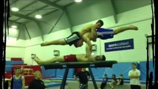 Sandy Wallace gymnastics skills