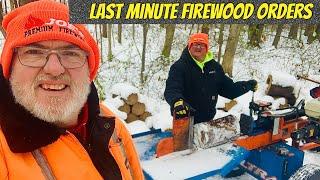 FIREWOOD | Topping off JPF truck with black locust