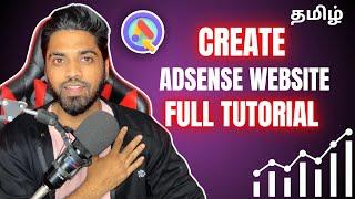 How To Create Adsense Website Full Tutorial Tamil For Beginners #etagfree