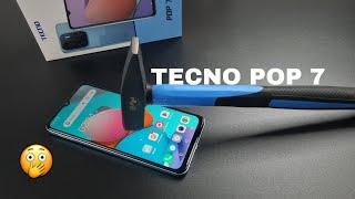 Tecno POP 7 Screen Scratch Test | Tecno Pop 7 Durability Test ️