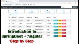 Part 0  - Introduction to Spring Boot with Angular for Beginners