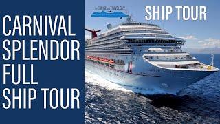 CARNIVAL SPLENDOR | FULL SHIP TOUR