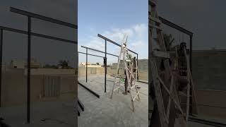 Solar 10 Panel Structure 6.0 KW Solar Power Project #solarproject #solarfactory