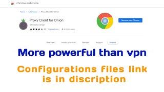 Change ip address on each reload in chrome browser | Proxy client for onion | Usaid