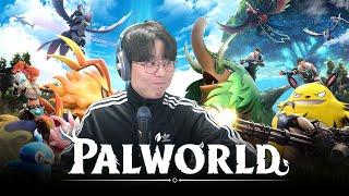 Palword Gameplay! Pokémon, Zelda, and Arcade combined.