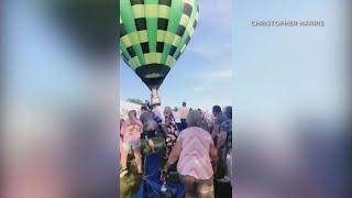 Hot air balloon crashes into Missouri crowd | 10News WTSP