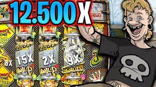 I WON A MEGA JACKPOT  NEW SKATE OR DIE SLOT  MAX BET OMG‼️