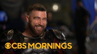 Travis Kelce on Pepsi's gladiator reboot, Taylor Swift and new NFL season