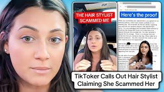 TikToker Calls Out Hair Stylist & Claims She Scammed Her