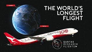 The World's LONGEST Flight - QANTAS London to Sydney