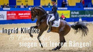 Ingrid Klimke siegt vor leeren Rängen!  | mit Franziskus | Signal Iduna Cup Dortmund