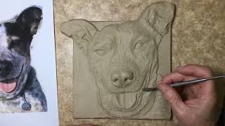 How to sculpt a Australian Cattle Dog in clay | Sondra Alexanderart.net