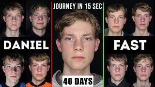 Daniel Fast 40 DAY journey in 15 seconds #shorts