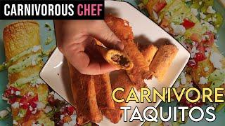 Pork Rind Taquitos | Carnivore Diet Recipe