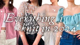 Everything I Knit in 2024 | Woozy By Céline