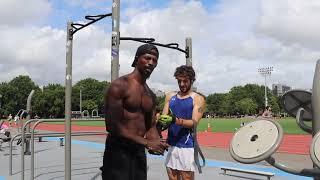 RESISTANCE BAND MUSCLE UP TRAINING