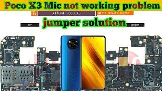 Poco X3 Mic not working problem jumper solution|#youtubeviralvideo2023