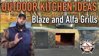 Outdoor Kitchen Ideas: Blaze and Alfa Grills