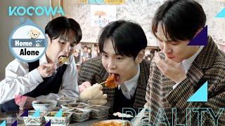 [Mukbang] "Home Alone" KEY's Eating Show (Tteokbokki, home-cooked meals)