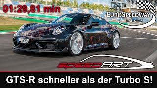 Schneller als der 911 Turbo S auf dem Lausitzring! - speedART GTS R 580* vs. Porsche 992 Turbo S