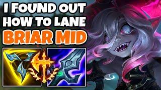 I found out how to BRIAR MID (Early is hard but can duel very well) - League of Legends