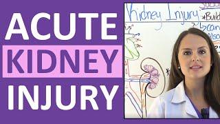 Acute Kidney Injury (Acute Renal Failure) Nursing NCLEX Review Management, Stages, Pathophysiology