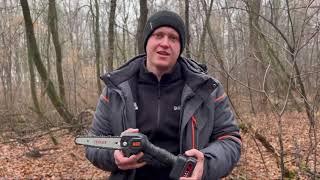 🪚Аккумуляторная цепная пила/сучкорез Avant 24V/2AH ( Обзор,Тестирую в работе)