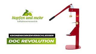 Der Kronenkorkenverschließer DOC REVOLUTION - Hobbybrauerprodukte in 60 Sekunden erklärt!