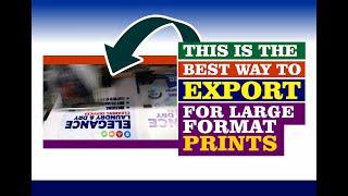 THIS IS THE BEST WAY TO EXPORT YOUR JOB FOR A SHARP PRINT