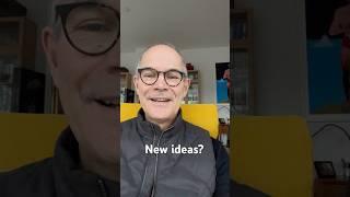 It’s hard to come up with new ideas.