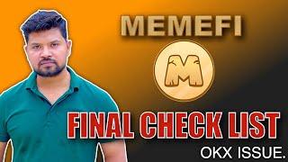 Memefi Airdrop Criteria Revealed | Okx Use in India, Bangladesh, Nigeria