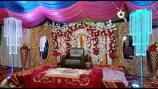 lighting flower stage decoration setup data sound vehari