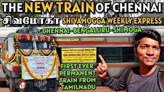 NEW TRAIN FROM CHENNAISHIVAMOGGA WEEKLY EXPRESS TRAVEL VLOG!!! Free-ஆ Ac-ல பயணம் | Naveen Kumar