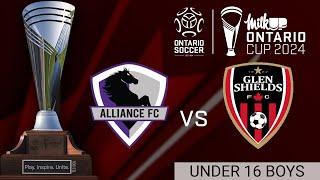 U16 Boys Final - London Alliance vs. Glen Shields Juventus - 2024 MilkUP Ontario Cup