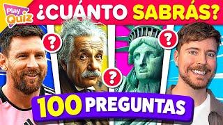 ¿Cuánto Sabes?  100 Preguntas | Play Quiz Trivia