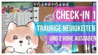 Budget Check in 1 - traurige Neuigkeiten und eine witzige hohe ungeplante Ausgabe 