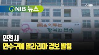 [NIB 뉴스] 인천시, 연수구에 말라리아 경보 발령