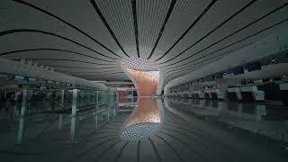 Zaha Hadid Architects' giant starfish shaped airport  in Beijing