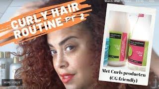 Haarproducten krullen (CG methode) - Bantu knots & krullen - deel 2