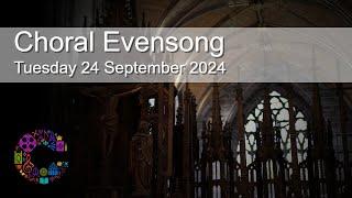 Choral Evensong | Tuesday 24 September 2024 | Chester Cathedral