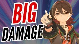 Gaming Deals BIG DAMAGE... If You Do This! | Gaming Guide & Showcase (Genshin Impact)