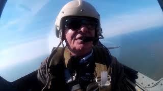 Israeli private pilot flying in SPITFIRE