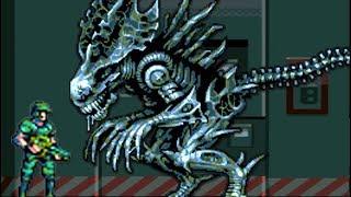 Aliens Infestation (DS) All Bosses (No Damage)