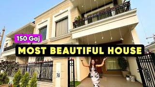 inside a Most Beautiful 150 Yard Triple Story 4 BHK Villa With Luxury Interior Design | Home Tour