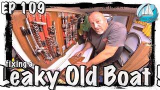 EP109 Leaky Old Boat #Sailing #Blownaway # #Greece