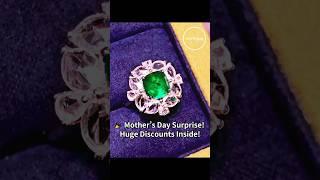 Mother’s Day Special!Jewelryay-New arrivals.18K Gold 2.05ct Luxurious Emerald Ring#investment#ring